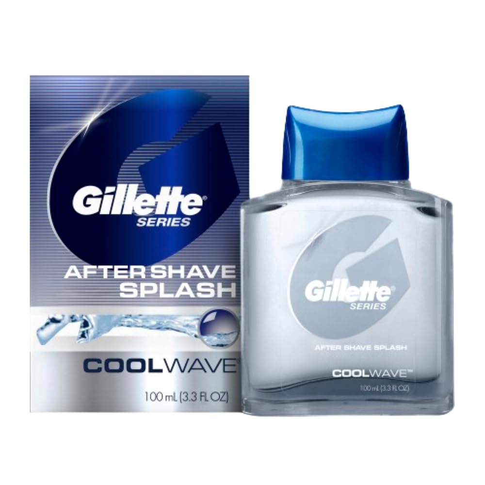Gillette Series After Shave Splash Cool Wave 3.3 oz Crisp