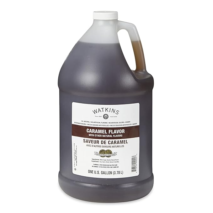 Watkins Caramel Flavor, 1 Gallon, 1 Count