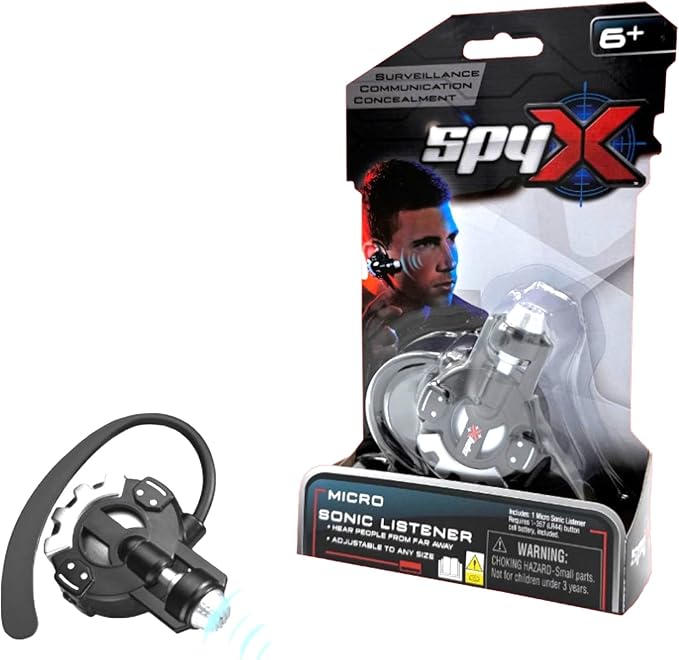 SpyX Micro Sonic Listener – Over-Ear Spy Listening Device