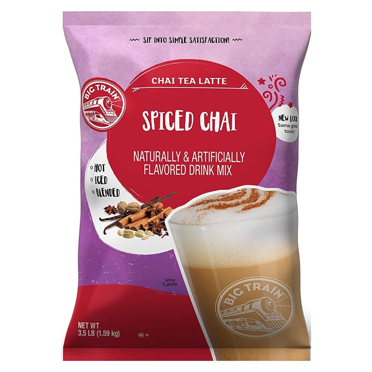 Spiced Chai Tea Latte Beverage Mix, 3.5 Pound (Pack Of 1)