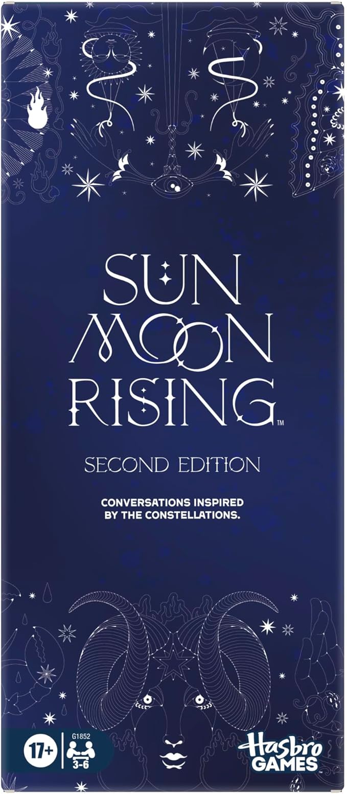 Sun Moon Rising – Zodiac Party Card Game (Ages 17+, 3-6 Players)