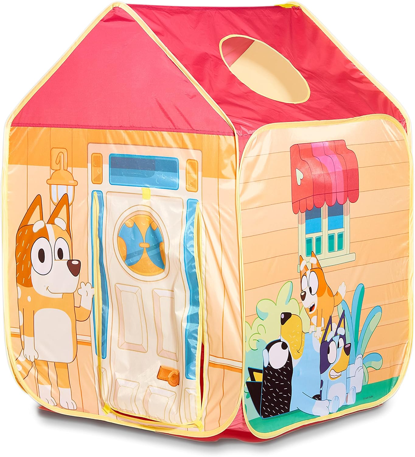 Bluey - Pop N Fun Play Tent - Pops up in Seconds and Easy Storage Multicolor