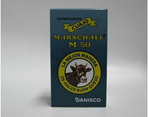 Cuajo Coagulante Marschall 10 Pastillas Tabletas Para Hacer Queso Rennet Tablets