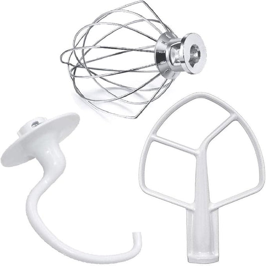 Kitchen Mixers Accessories 3-Piece Including K5AB Coated Flat Beater