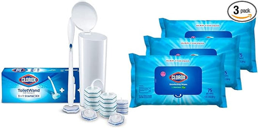 Clorox ToiletWand + Wipes Bundle, Fresh Scent