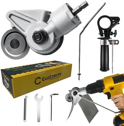 Drill Cut Pro Metal Cutting Adapter Sheet Metal Cutter Drill Attachment Electric