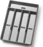 Silverware Organizer with Cutlery Icons，Silverware Tray for Kitchen Drawer