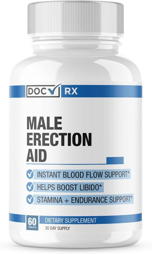 Doc RX | Male Performance Pills for Men Fast Acting Blood Flow | 19 Powerful ...