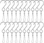 20 Pack Swivel Hooks Clips Wind Spinner S Hook Clips Hanging Clips Wind Chimes