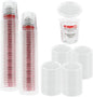 tcp Global Full Case Of 100 Quart 32oz Paint Mixing Cups With 50 Lids Cups Ar