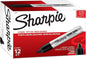 Sharpie King Size Permanent Markers, Chisel Tip, 12ct