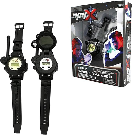 SpyX Wrist Talkies – 2-Pack Spy Walkie Talkie Watches for Kids