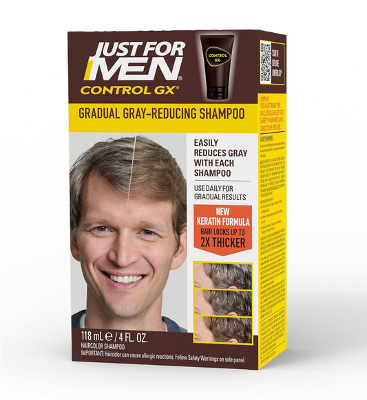 Click to enlarge Just for Men Control GX Grey Reducing Shampoo for Lighter Shade