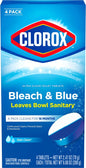 Clorox Ultra Clean Toilet Tablets, 4ct, Rain Clean