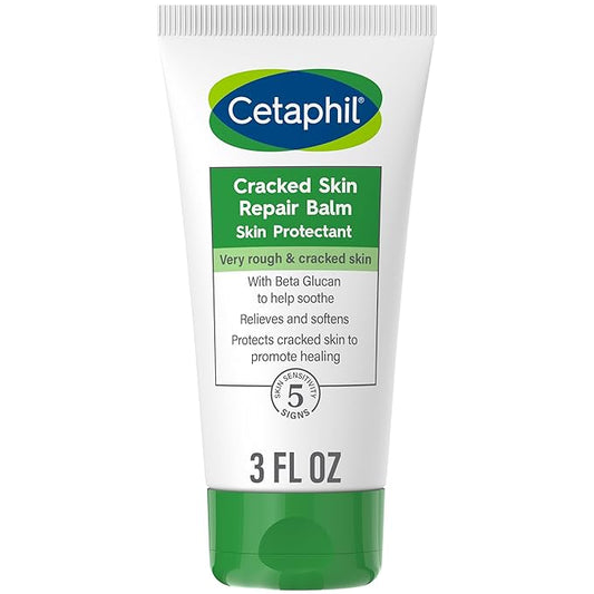 CETAPHIL Cracked Skin Repair Balm, 3 oz, For Very Rough & Cracked, Sensitive...