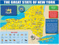 Publishing Group New York State Map for Students - Pack of 30