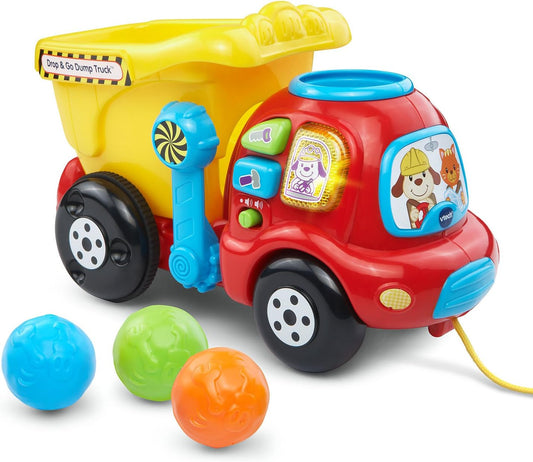 VTech Drop and Go Dump Truck, Yellow - NEW !!!