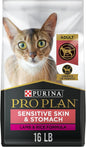 Purina Pro Plan Sensitive Stomach Dry Food, Lamb & Rice, 16lb