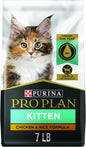 Purina Pro Plan Kitten Dry Food, Chicken & Rice with Probiotics, 7lb
