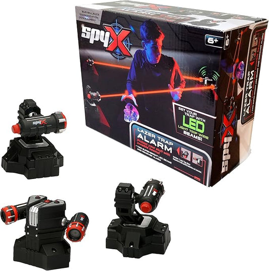 SpyX Lazer Trap Alarm – Infrared Beam Motion Sensor Spy Toy