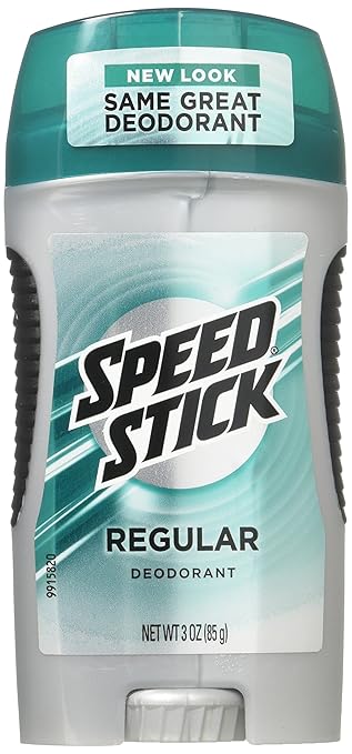 Speed Stick by Mennen Deodorant, Regular 3 oz each *6 PACK*
