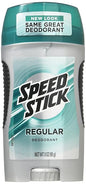 Speed Stick by Mennen Deodorant, Regular 3 oz each *6 PACK*