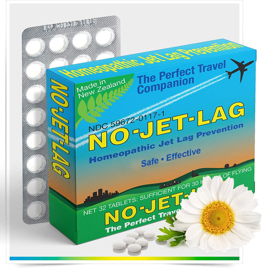 Miers Labs No Jet Lag Homeopathic Jet Lag Remedy Blue 32 Count