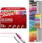 Sharpie Permanent Markers Ultimate Set, Fine & Ultra-Fine Tips, 72ct