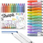 Sharpie S-Note Pastel Highlighters, Chisel Tip, 24ct