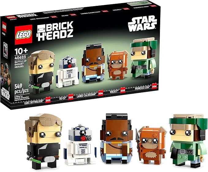 LEGO BRICKHEADZ: Battle of Endor Heroes (40623) SHIP FAST FREE