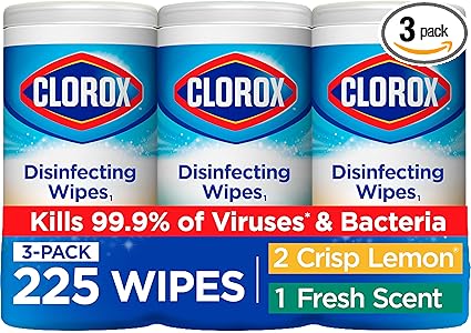 Clorox Disinfecting Wipes Value Pack, 75ct, 3-Pack