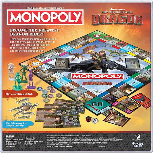 Monopoly: How to Train Your Dragon Edition